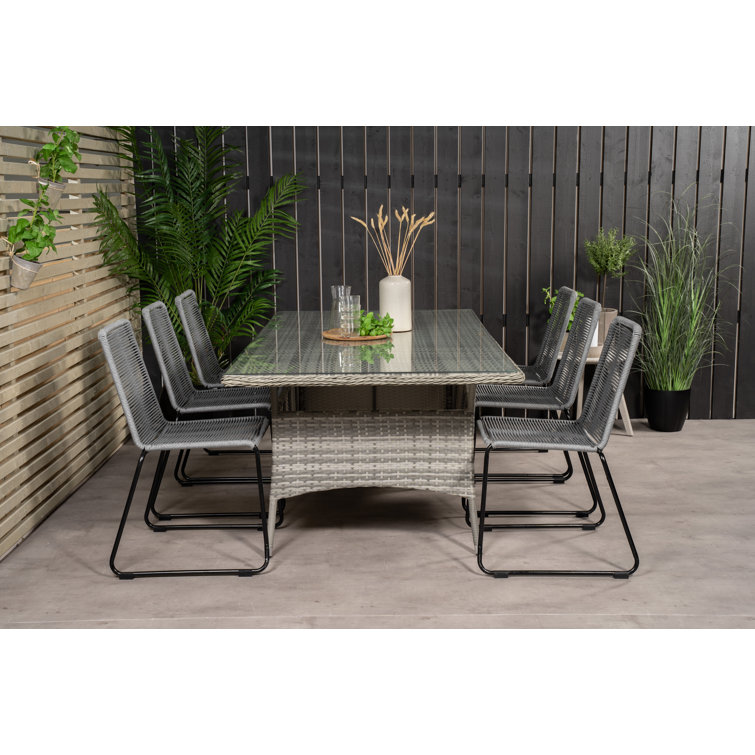 Venture Design 6-Sitzer Gartengarnitur Vikelund | Wayfair.de